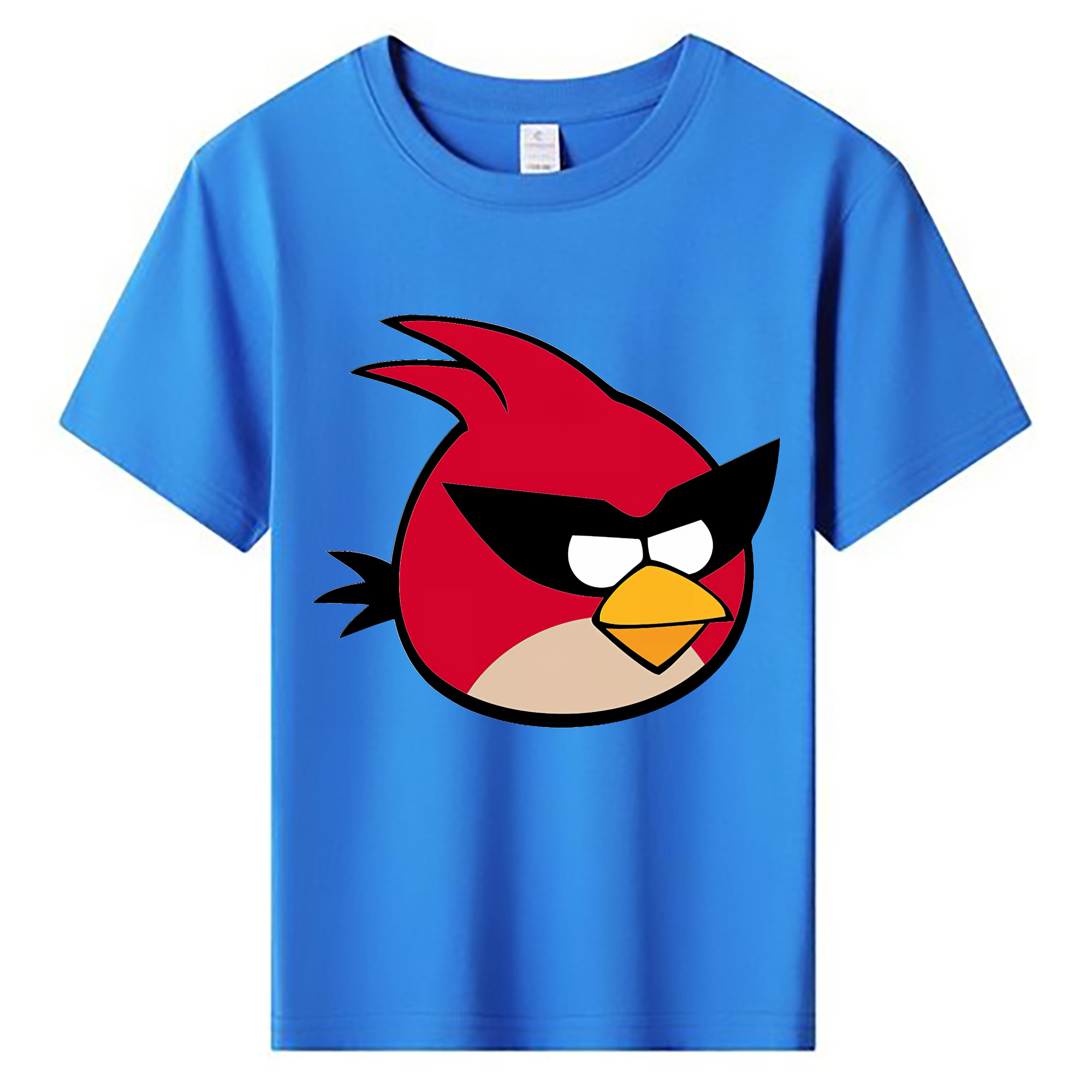 （画像用） Angry Birds アングリーバード 綿100％キッズTシャツ（フロントプリント）